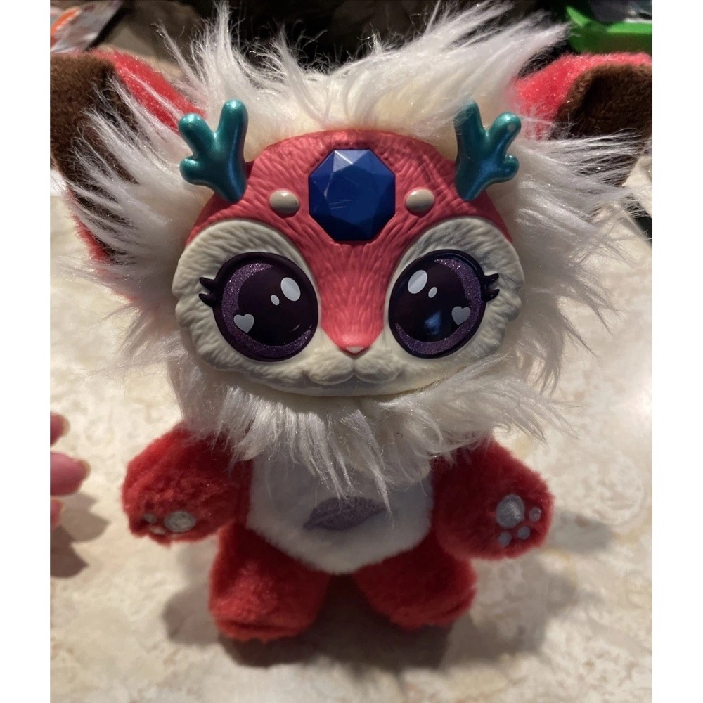 2022 Magic Mixies Plush Pet Creature Pink Mixling Mixie Deer Moose Toys